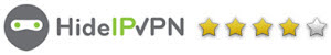 HideIPVPN 4 star rating