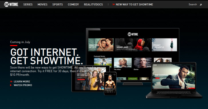 Showtime anytime 2025 ps4